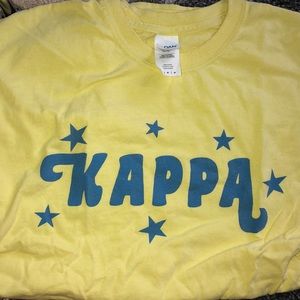 Size M yellow Kappa t-shirt